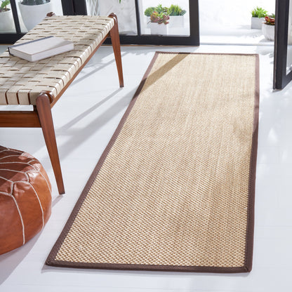 Tapis en sisal SAFAVIEH Venus en fibre naturelle, bordure décontractée
