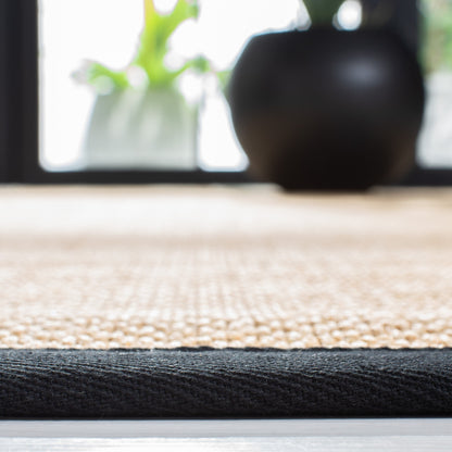 Tapis en sisal SAFAVIEH Venus en fibre naturelle, bordure décontractée