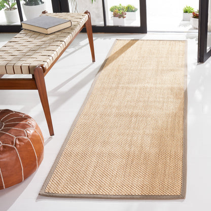 Tapis en sisal SAFAVIEH Venus en fibre naturelle, bordure décontractée