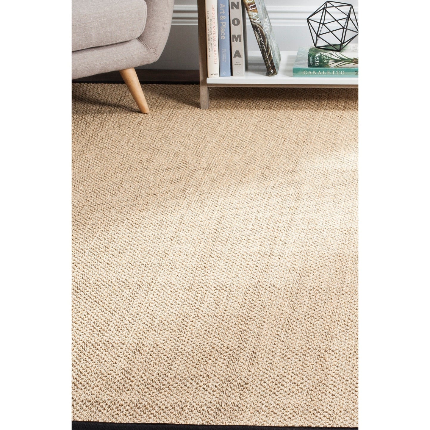 Tapis en sisal SAFAVIEH Venus en fibre naturelle, bordure décontractée