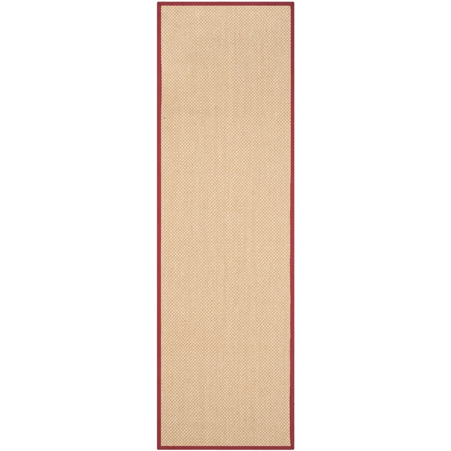 Tapis en sisal SAFAVIEH Venus en fibre naturelle, bordure décontractée