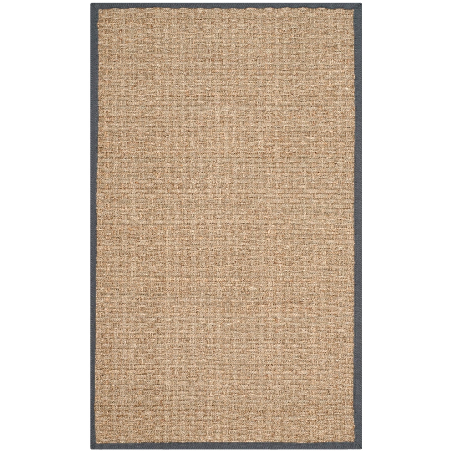 Tapis SAFAVIEH en fibres naturelles Zymryd à motif vannerie en jonc de mer