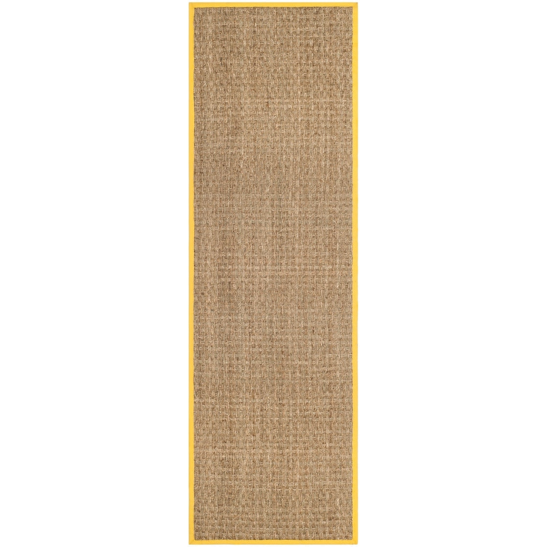 Tapis SAFAVIEH en fibres naturelles Zymryd à motif vannerie en jonc de mer