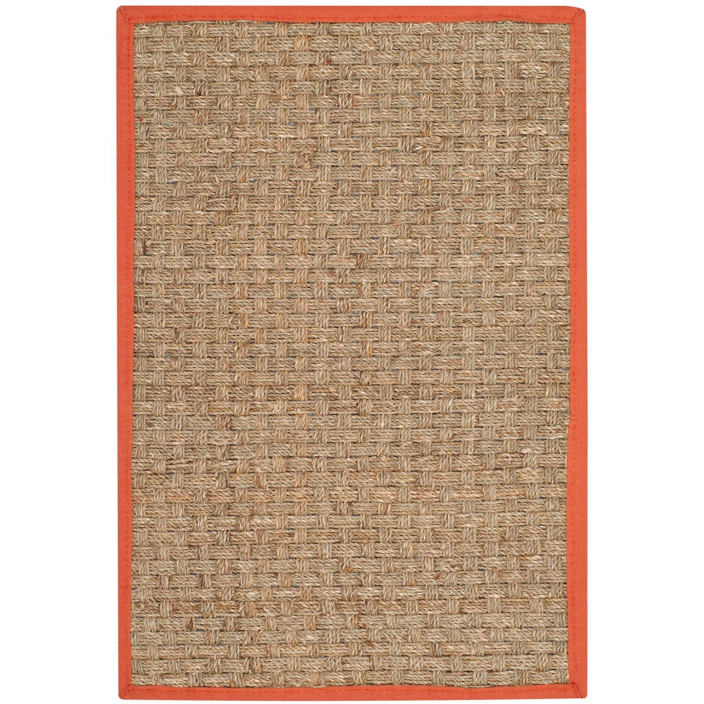 Tapis SAFAVIEH en fibres naturelles Zymryd à motif vannerie en jonc de mer