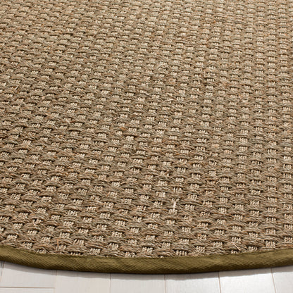 Tapis SAFAVIEH en fibres naturelles Zymryd à motif vannerie en jonc de mer