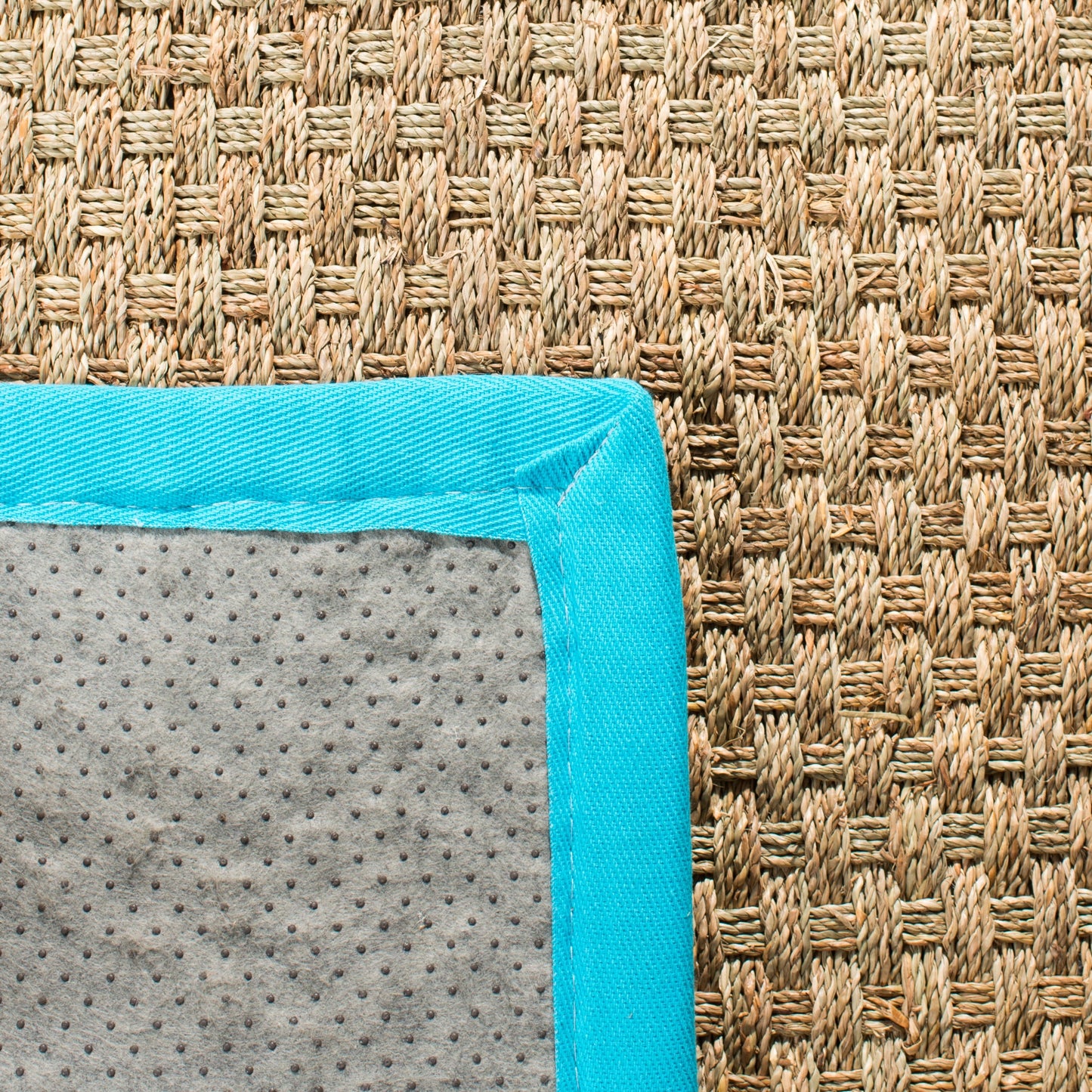 Tapis SAFAVIEH en fibres naturelles Zymryd à motif vannerie en jonc de mer