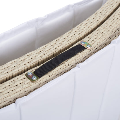 Ensemble de bain de soleil 3 pièces SAFAVIEH Outdoor Blaguna - 83 cm (L) x 20 cm (P) x 24 cm (H)