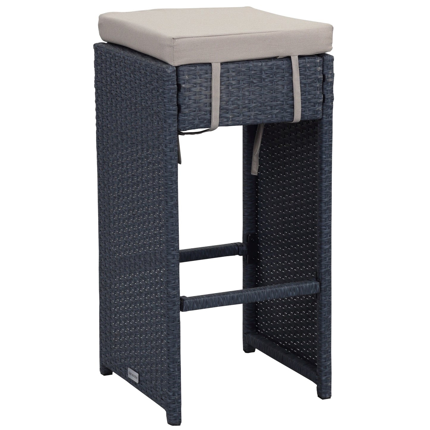 SAFAVIEH Ensemble de bar extérieur Euda (7 pièces) - 29Lx59Px42H