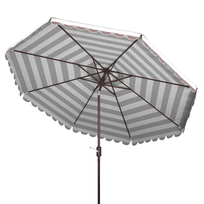 Parasol rond à manivelle SAFAVIEH Outdoor Jaylee de 3,35 m