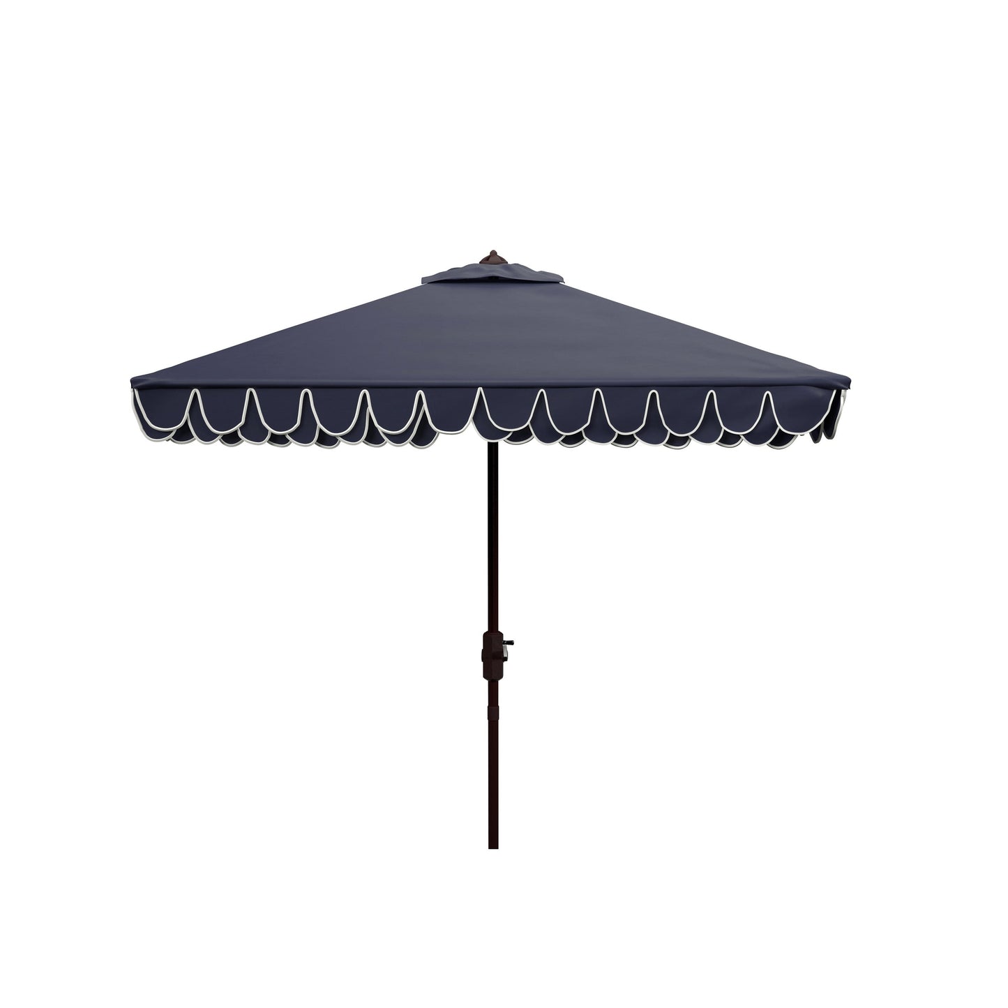 Parasol carré SAFAVIEH Outdoor Naima Valance de 2,3 m