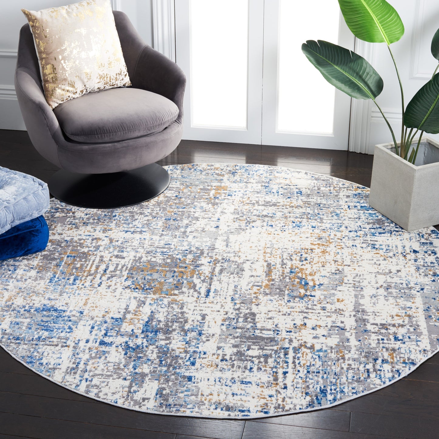 Tapis abstrait moderne SAFAVIEH Shivan Remziye