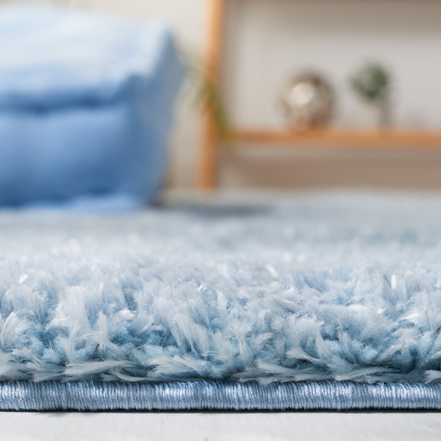 Tapis SAFAVIEH Tahoe Shag Indiana uni de 3 cm d'épaisseur