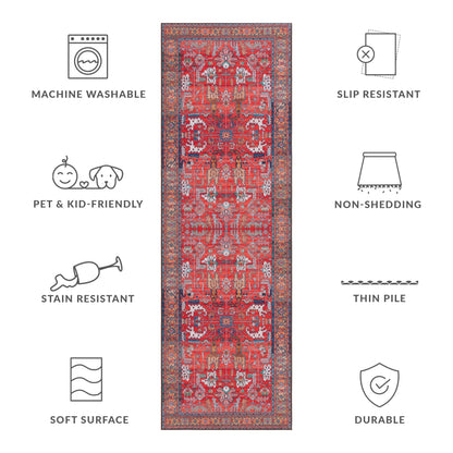 Tapis SAFAVIEH Tucson Annaig Transitionnel Lavable en Machine