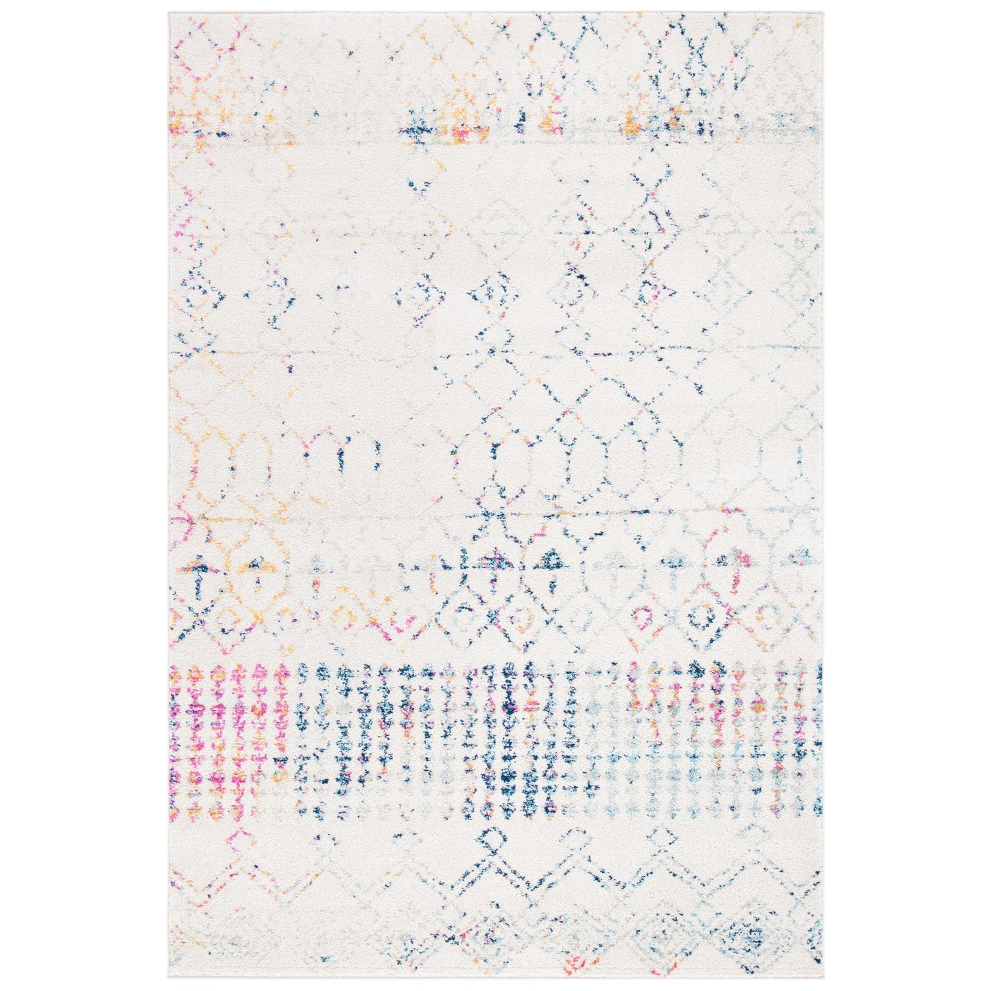 Tapis SAFAVIEH Tulum Ethelyn rustique marocain bohème tribal