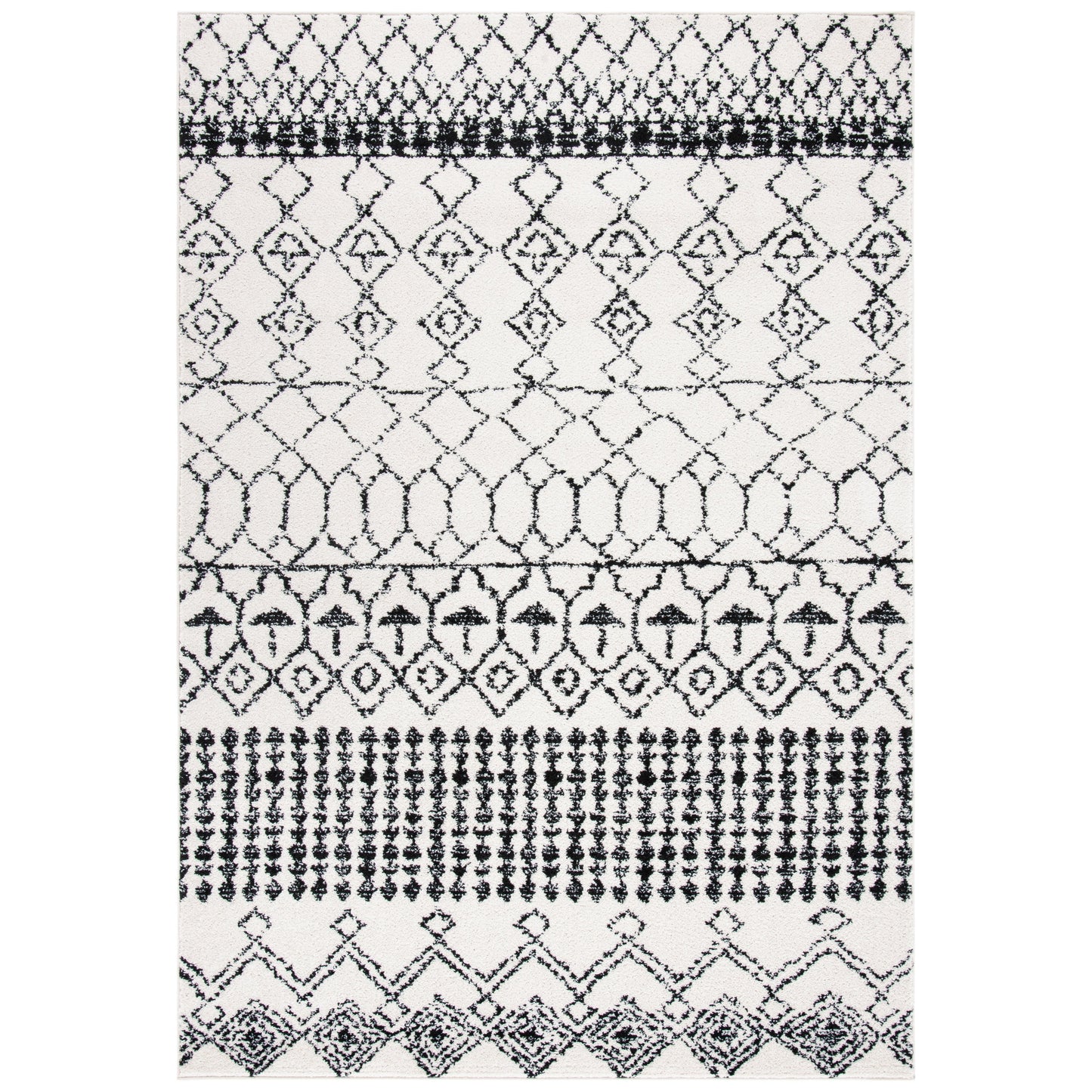 Tapis SAFAVIEH Tulum Ethelyn rustique marocain bohème tribal