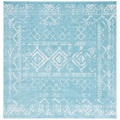 Tapis rustique marocain bohème tribal vieilli SAFAVIEH Tulum Hinnertje