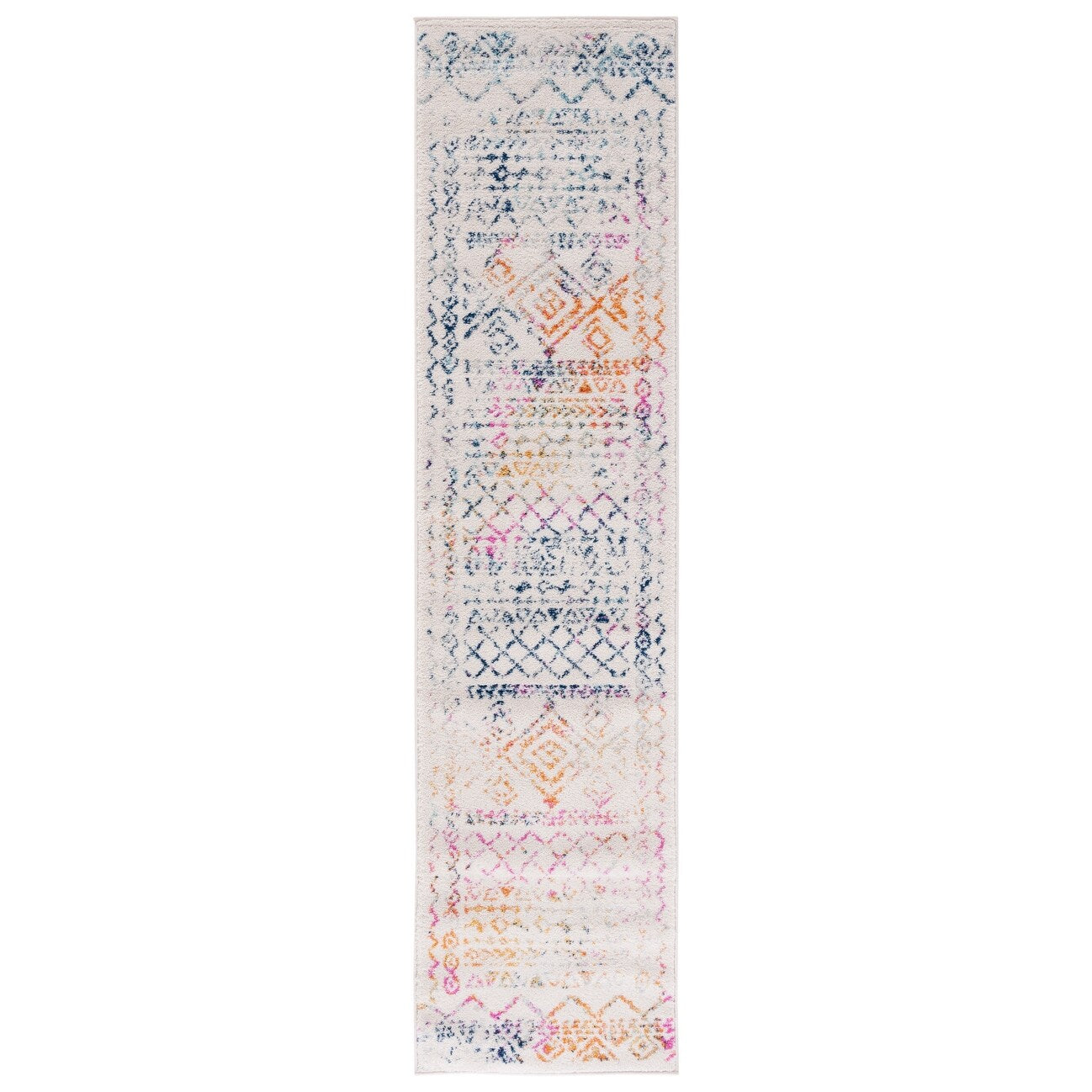 Tapis rustique marocain bohème tribal vieilli SAFAVIEH Tulum Hinnertje