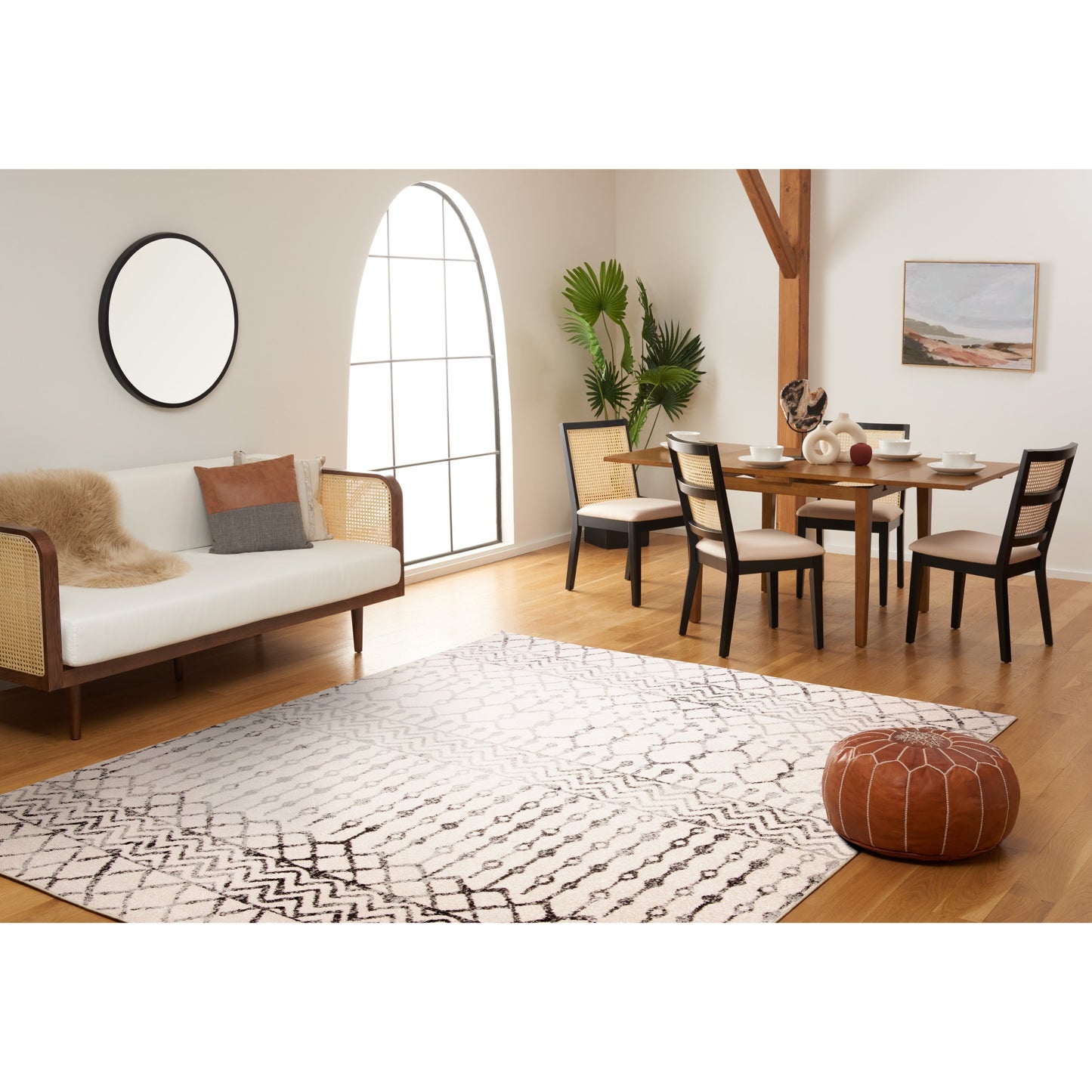 Tapis SAFAVIEH Tulum Metta Marocain Boho Tribal