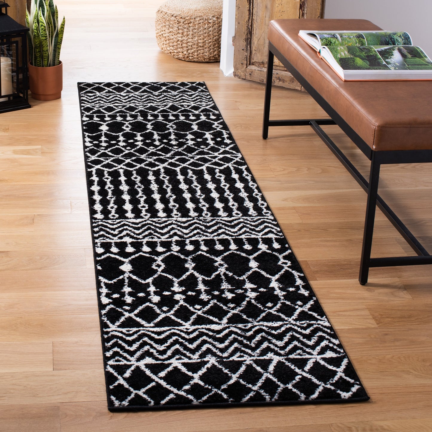 Tapis SAFAVIEH Tulum Metta Marocain Boho Tribal