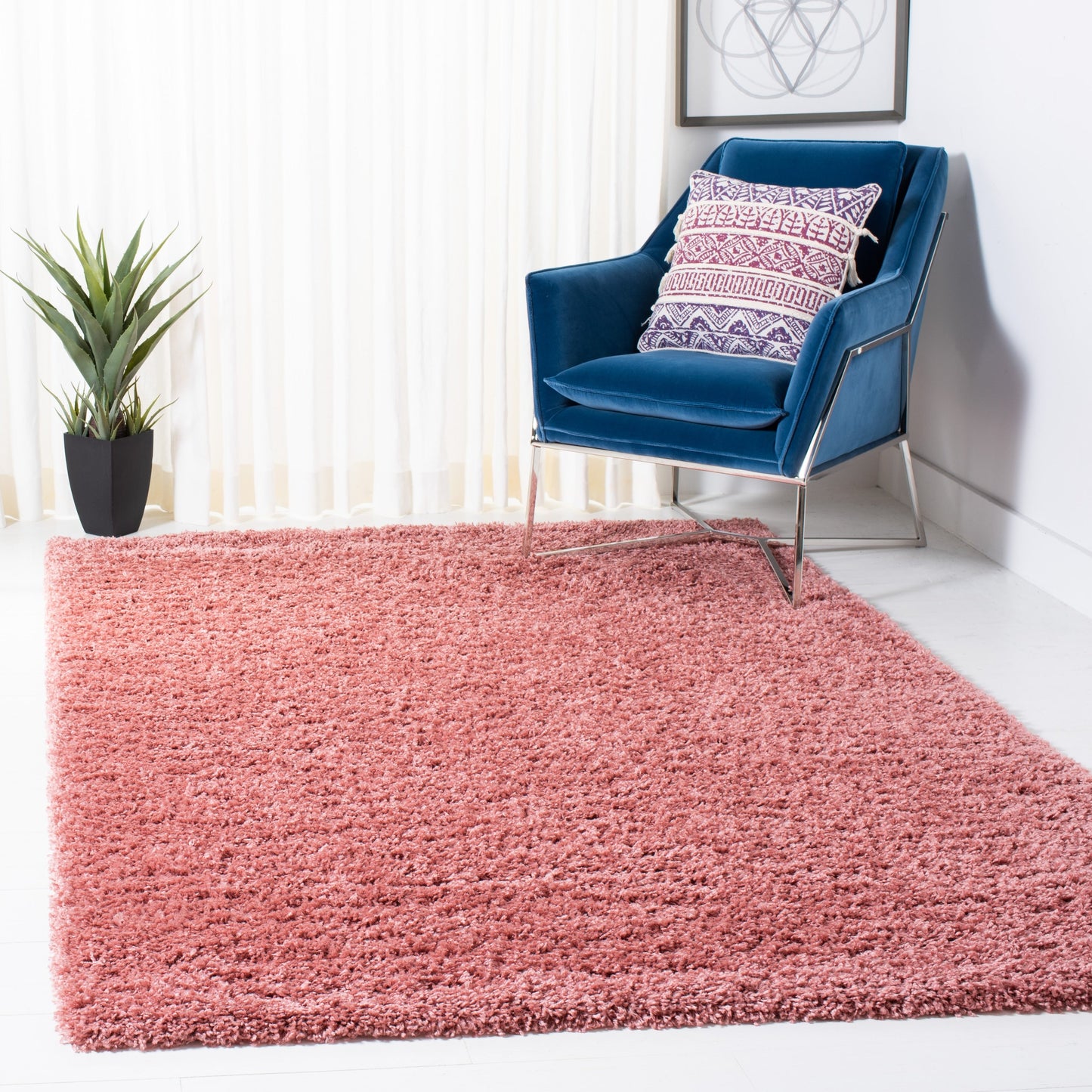 Tapis SAFAVIEH Venus Shag Durime de 4,4 cm d'épaisseur