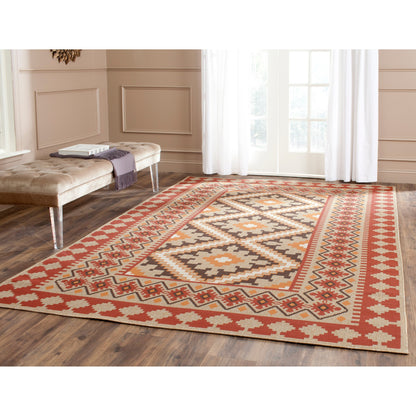 Tapis d'intérieur/extérieur imperméable SAFAVIEH Veranda Rita pour terrasse ou jardin