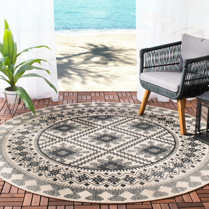 Tapis d'intérieur/extérieur imperméable SAFAVIEH Veranda Rita pour terrasse ou jardin