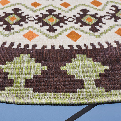 Tapis d'intérieur/extérieur imperméable SAFAVIEH Veranda Rita pour terrasse ou jardin