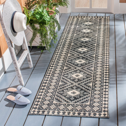 Tapis d'intérieur/extérieur imperméable SAFAVIEH Veranda Rita pour terrasse ou jardin