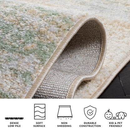 SAFAVIEH, Tapis abstrait moderne Adirondack Allegonda