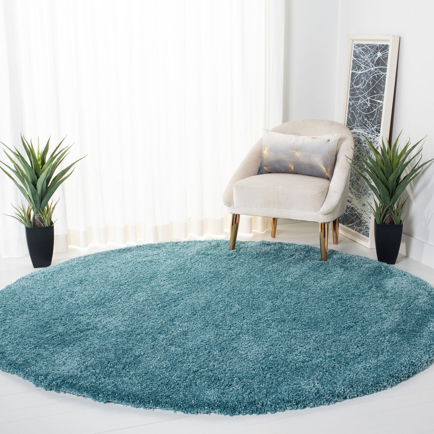 Tapis SAFAVIEH, Milan Shag Afton, épaisseur 5 cm