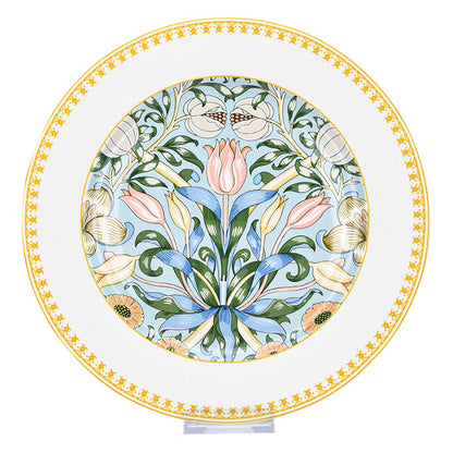 Service de table en porcelaine fine Morris Garden de STP Goods, 24 pièces, pour 6 personnes