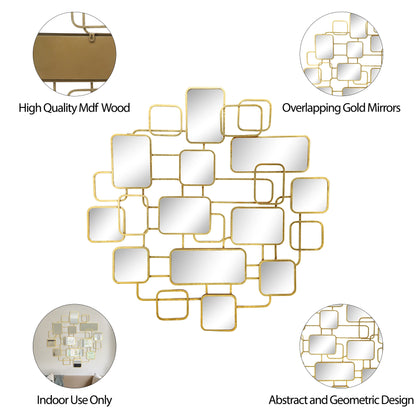 Décoration murale miroir moderne et glamour Sagebrook Home