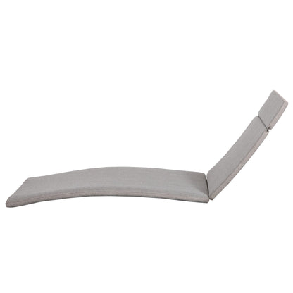 Ensemble de coussins d'extérieur Salem pour chaise longue - Coussins seulement (lot de 2) par Christopher Knight Home - 79,25 cm (L) x 27,50 cm (l) x 1,50 cm (H)