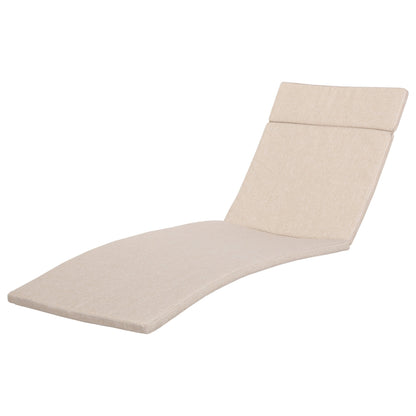 Ensemble de coussins d'extérieur Salem pour chaise longue - Coussins seulement (lot de 2) par Christopher Knight Home - 79,25 cm (L) x 27,50 cm (l) x 1,50 cm (H)