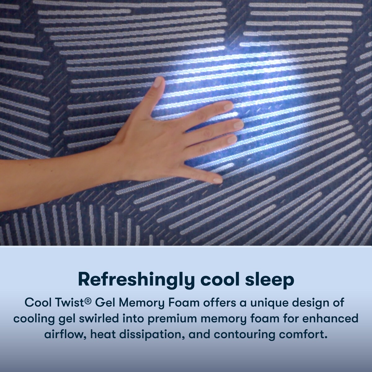 Matelas Serta Perfect Sleeper Pacific Peace 12 Hybrid Ferme