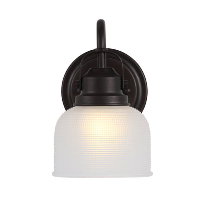 Applique murale LED Shirley en métal et verre, par JONATHAN Y