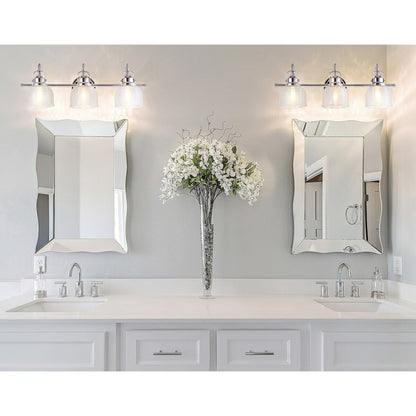 Applique murale LED Shirley en métal et verre, par JONATHAN Y