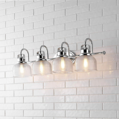 Applique murale LED Shirley en métal et verre, par JONATHAN Y