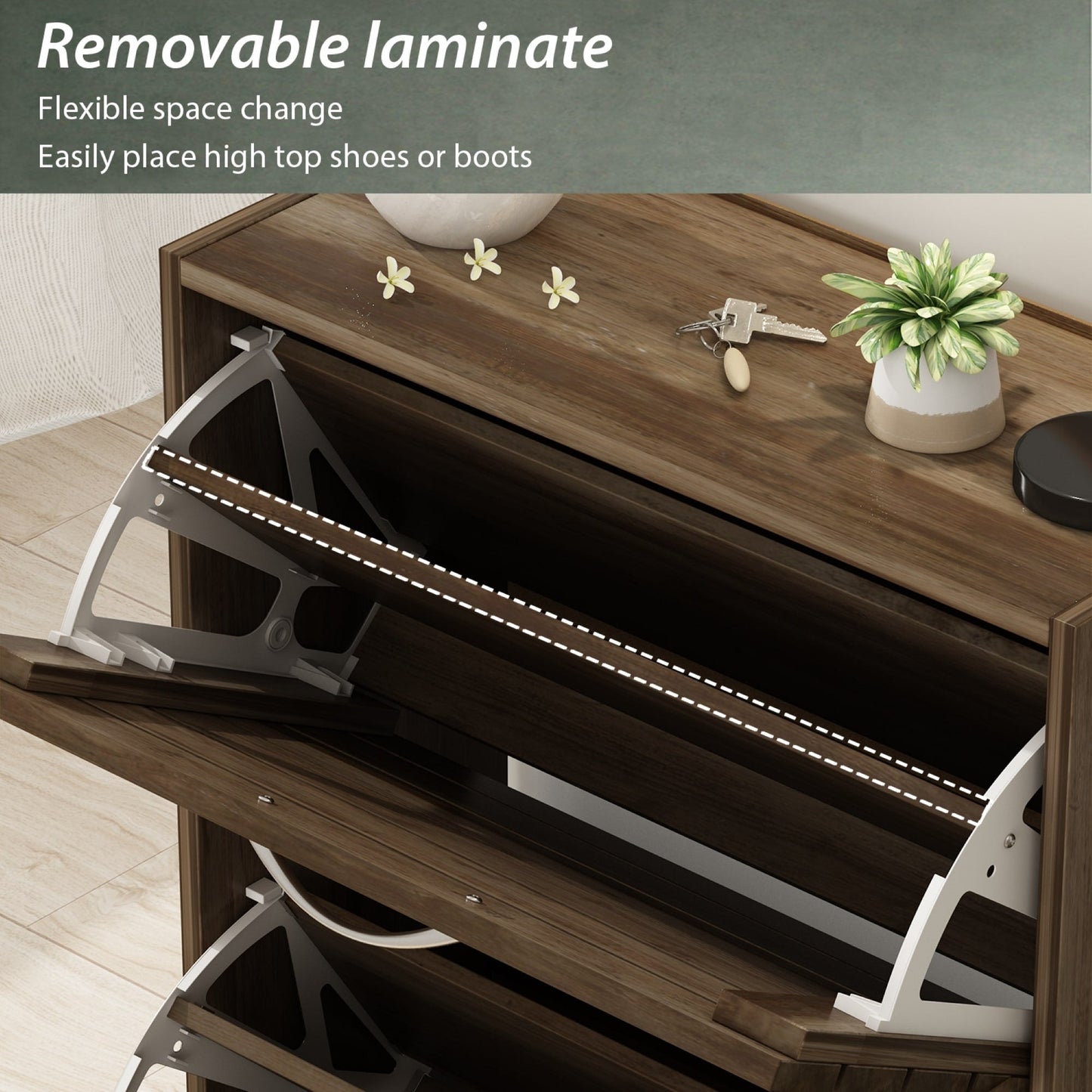 Meuble à chaussures moderne pour entrée/couloir