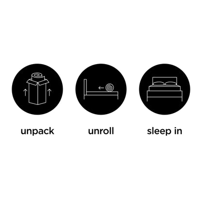 Matelas hybride Chime 10 pouces en boîte, signé Ashley Design