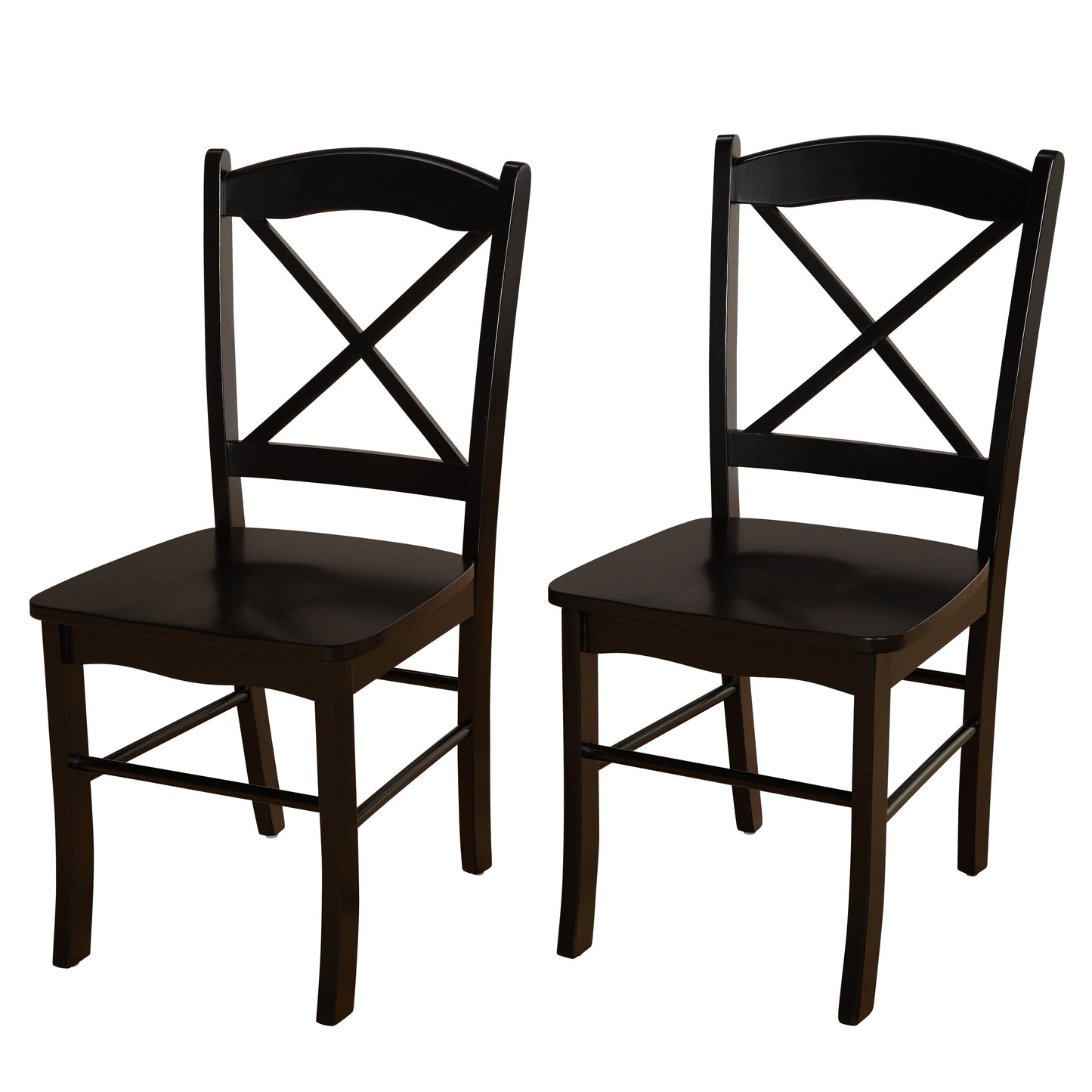 Chaises de salle à manger style cottage champêtre (lot de 2)