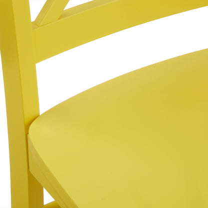 Chaises de salle à manger style cottage champêtre (lot de 2)