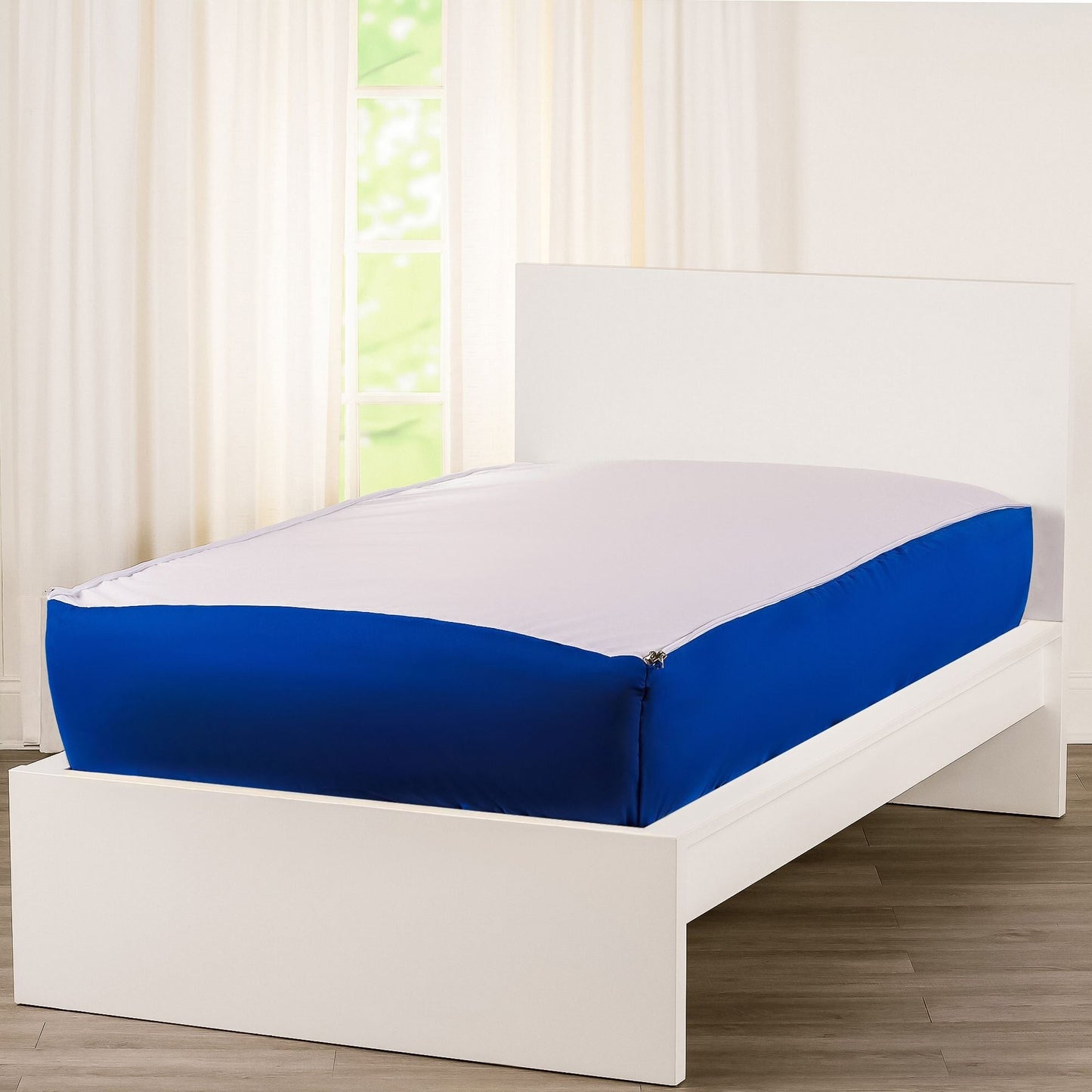 Ensemble de literie Siscovers Cobalt Blue Bunkie Deluxe avec fermeture éclair