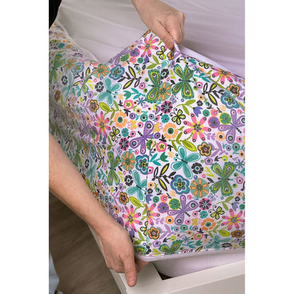 Ensemble de literie de luxe à fermeture éclair pour lit superposé Quiet Garden Bunkie de Siscovers