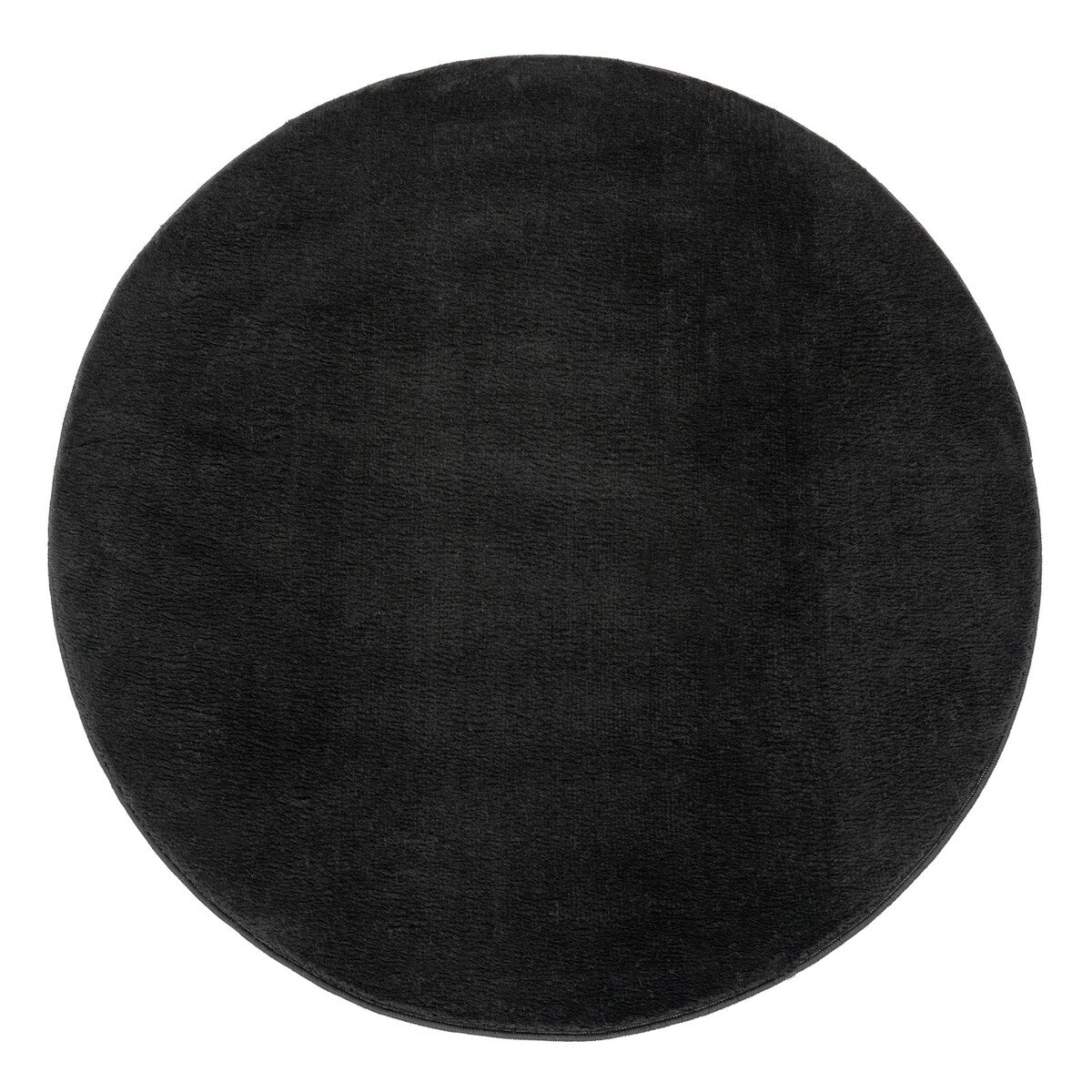 Tapis doux et lavable avec envers antidérapant, disponible en couleurs unies.