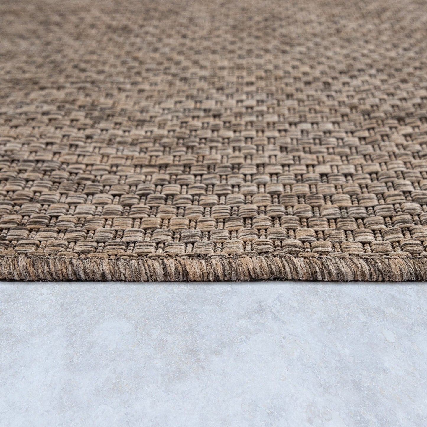 Tapis d'extérieur imperméable à motifs variés pour terrasse