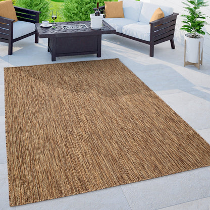 Tapis d'extérieur imperméable à motifs variés pour terrasse