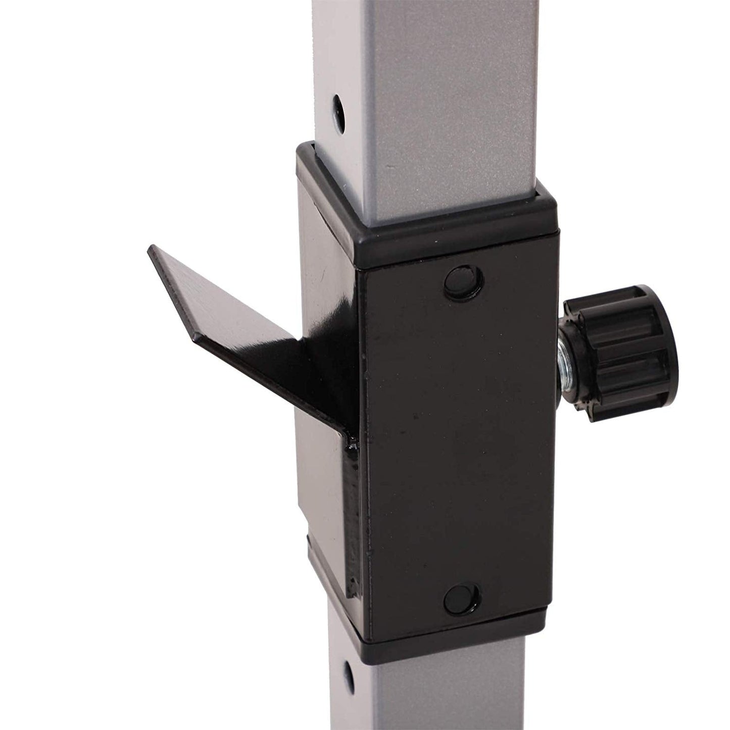 Support à haltères/banc de développé couché Soozier Steel en acier, réglable en hauteur, en 2 pièces - Non applicable