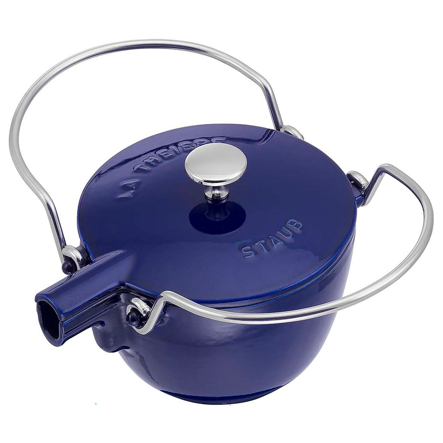 Bouilloire ronde en fonte STAUB de 1 litre