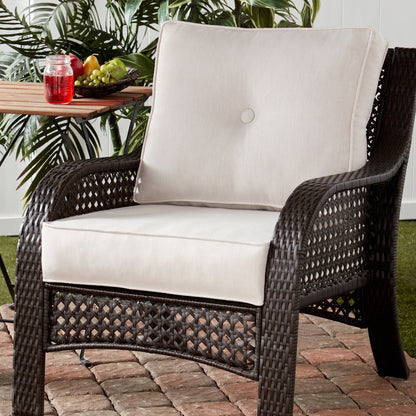 Ensemble de 2 coussins d'extérieur Sunbrella Premium pour siège profond